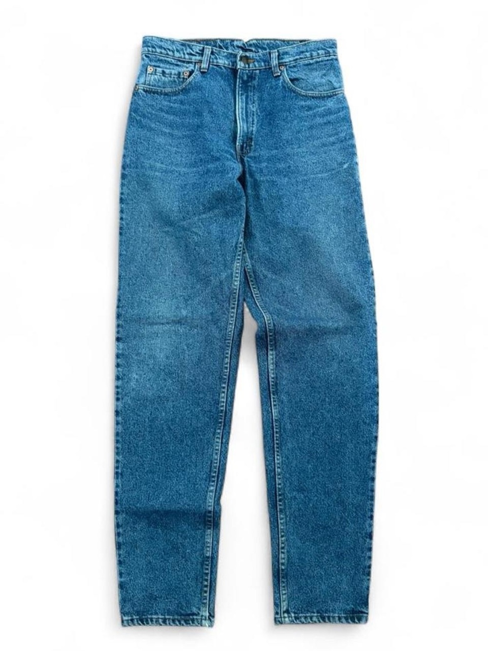 Vintage Levis 550 Jeans Mens 32x35 Blue Denim Straight Leg Made in USA 90s Retro
